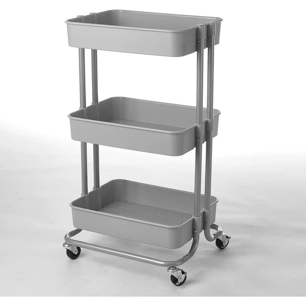 Urban Lifestyle 3 Tier Rolling Storage Cart