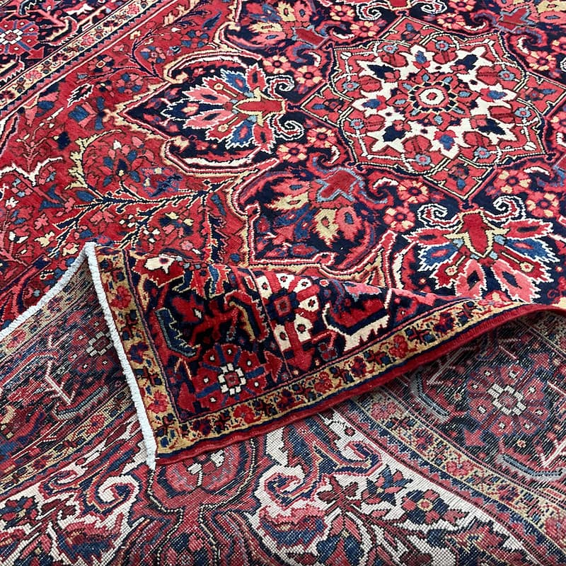 HERAT ORIENTAL Handmade Fine Heriz Rug - 8'2" x 12'3"