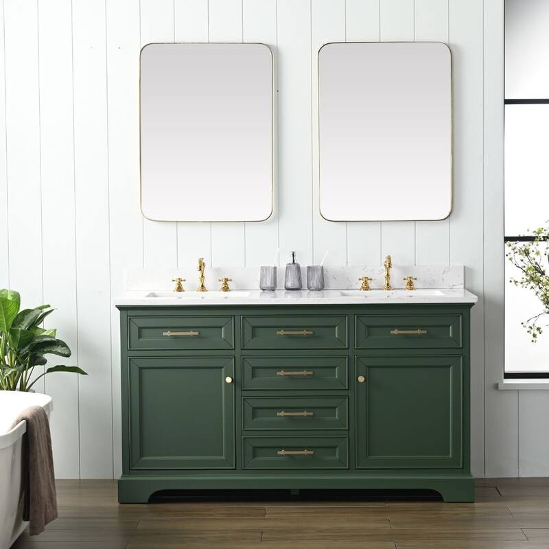 Sudio Design Thompson 60" Double Bathroom Vanity