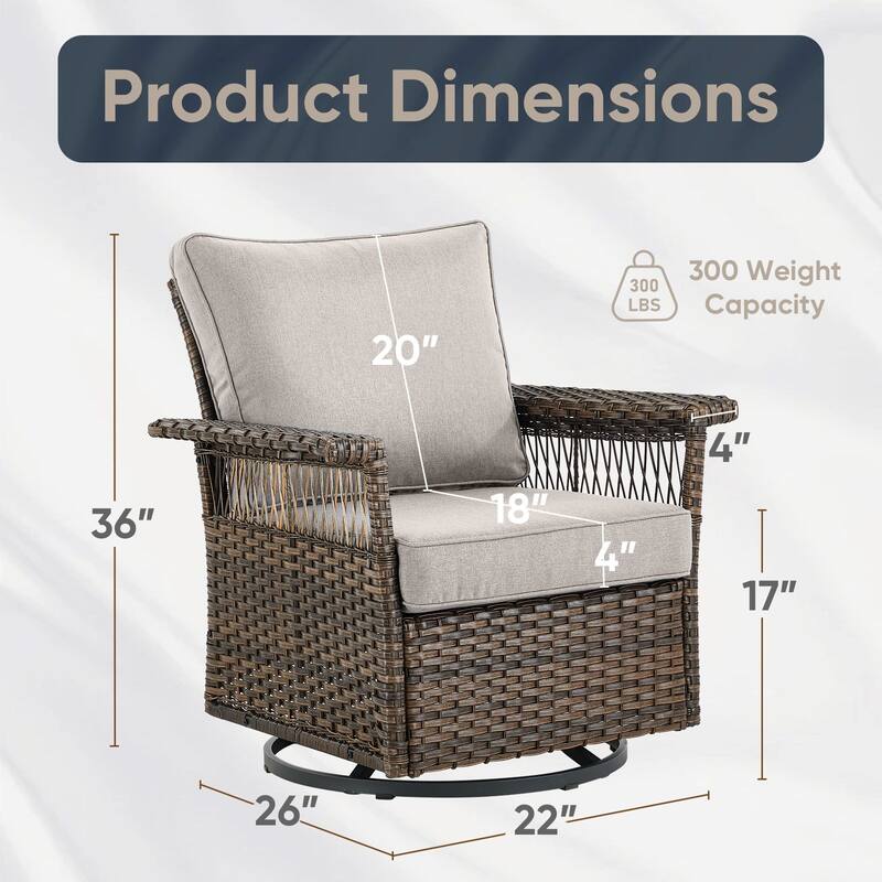Outdoor Wicker Furniture Couch Set
