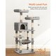preview thumbnail 2 of 7, FEANDREA Cat Tree, 58" Multi-Level Cat Tree with Sisal-Covered Scratching Posts, Plush Perches,Cat Tower Furniture