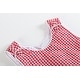 preview thumbnail 3 of 2, Classic Red Seersucker Bubble Romper