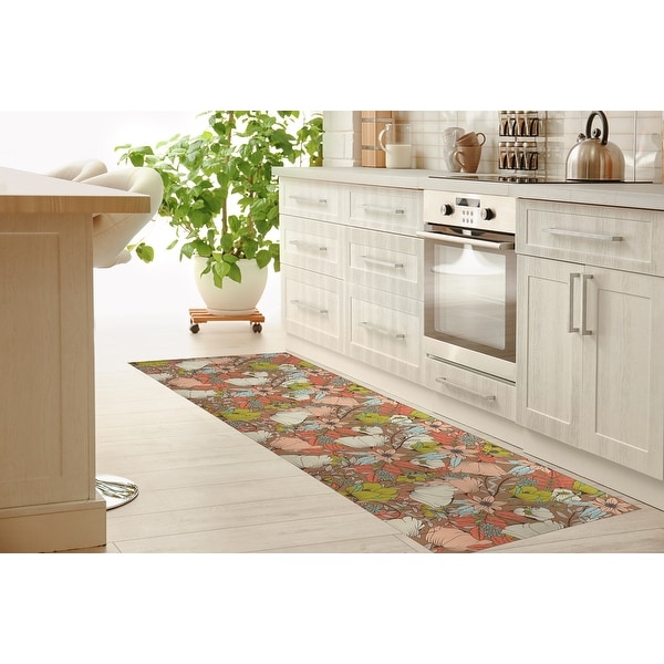 FLEUR Kitchen Mat by Kavka Designs Bed Bath Beyond 30586418
