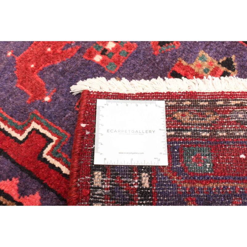 ECARPETGALLERY Hand-knotted Andelz Red Wool Rug - 4'10 x 7'1