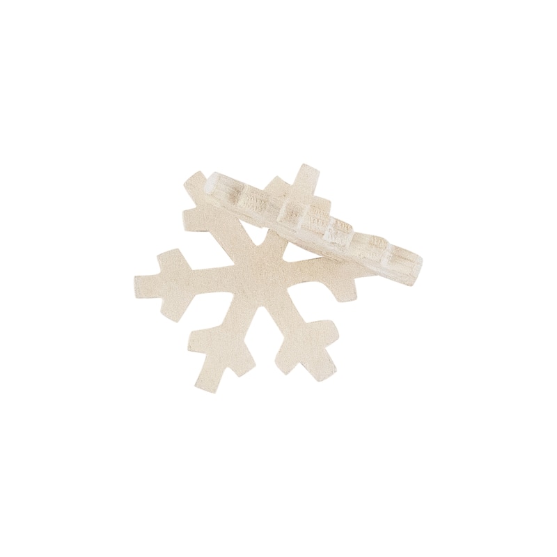 Pinecones and Snowflakes Christmas Decorations - 6"