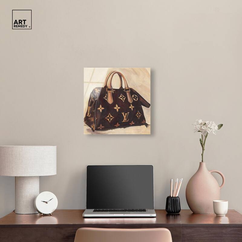 Doll Memories Majestic Monogram Acrylic by Art Remedy, Ready to Hang
