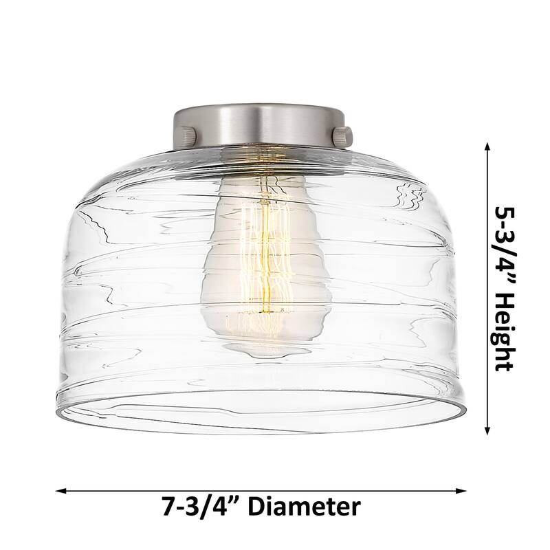 Innovations Lighting 916-3C-10-18 Bell Flush Bell 3 Light 18" Wide