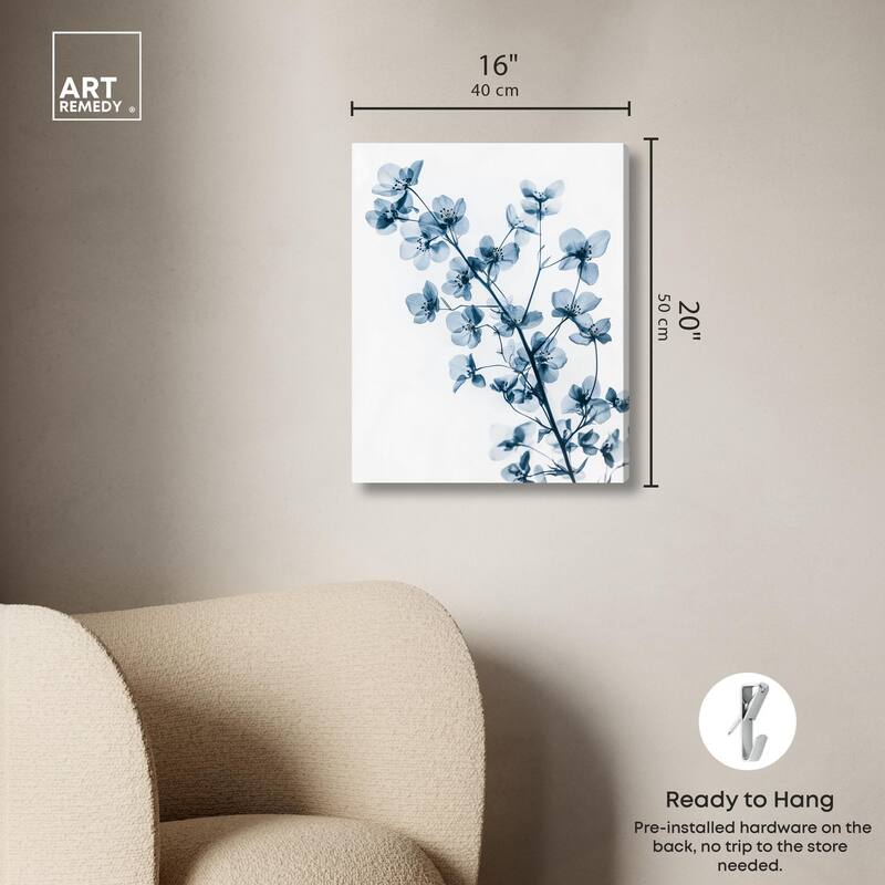 Translucent Petals II Canvas by Art Remedy, Gallery Wrapped
