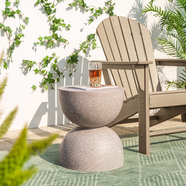 Terrazzo outdoor furniture top
