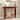 39.37" Solid Wood Console Table, 2-Tier Small Entryway Table