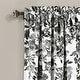 preview thumbnail 64 of 68, Porch & Den Elcaro Floral Room Darkening Curtain Panel Pair