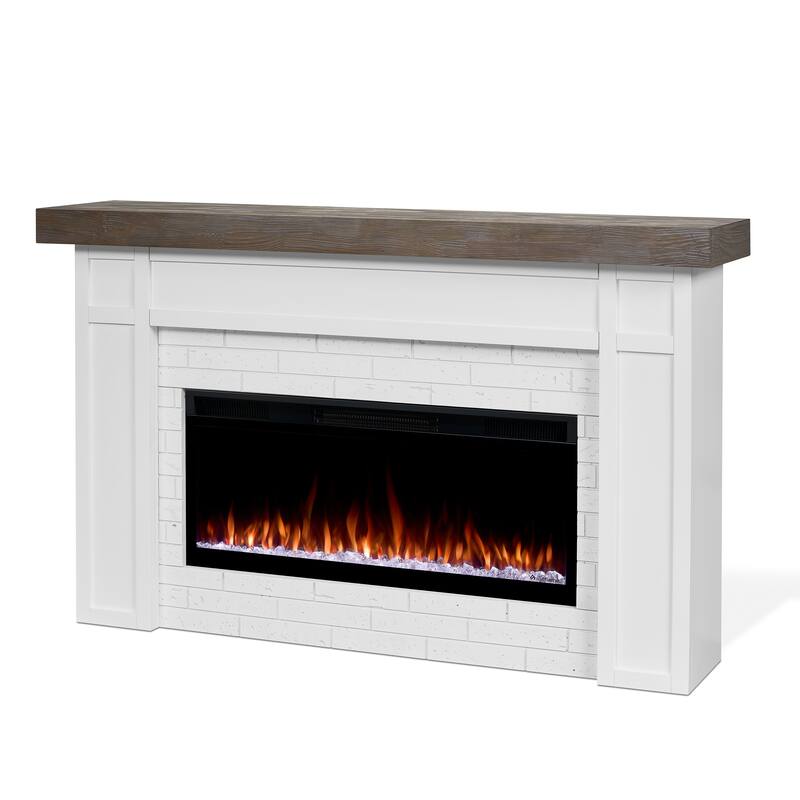 Cravenhall 64" Smart Landscape Electric Fireplace by Real Flame