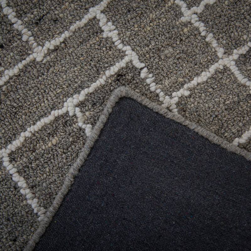 Alora Decor Lofton Geometric Contemporary Wool Rug