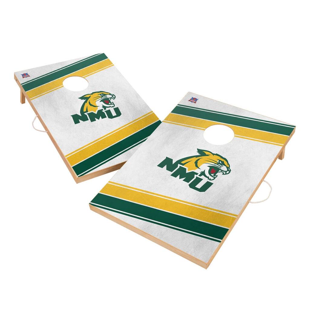 Northern Michigan Wildcats Regulation 2x4 Cornhole Set