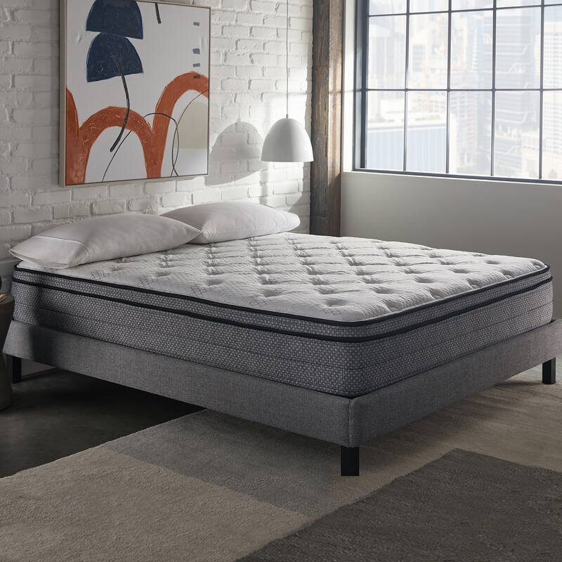 SleepInc. 12 Inch Gel Memory Foam and Innerspring Hybrid Mattress
