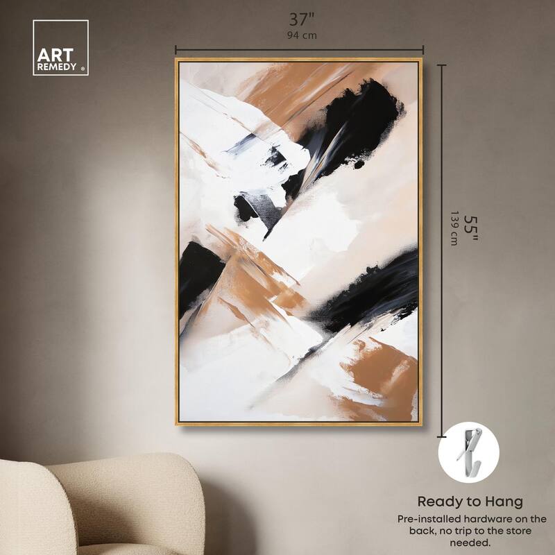 Sable and Sand II Canvas by Art Remedy