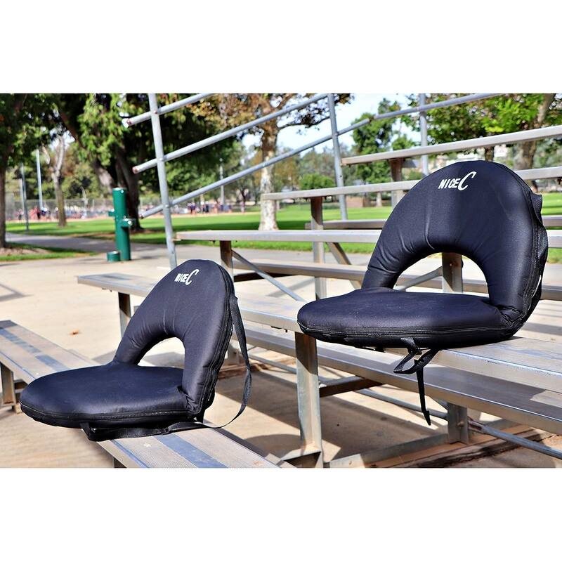 Stadium Seats, Floor Chairs, Bleacher Chairs, 10-Posisition Reclining Waterproof Cushion