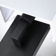 preview thumbnail 8 of 13, Black Wall Sconce Light With White Fabric Shade