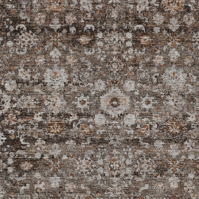 HomeRoots Oriental Traditional Rectangle Outdoor Rug