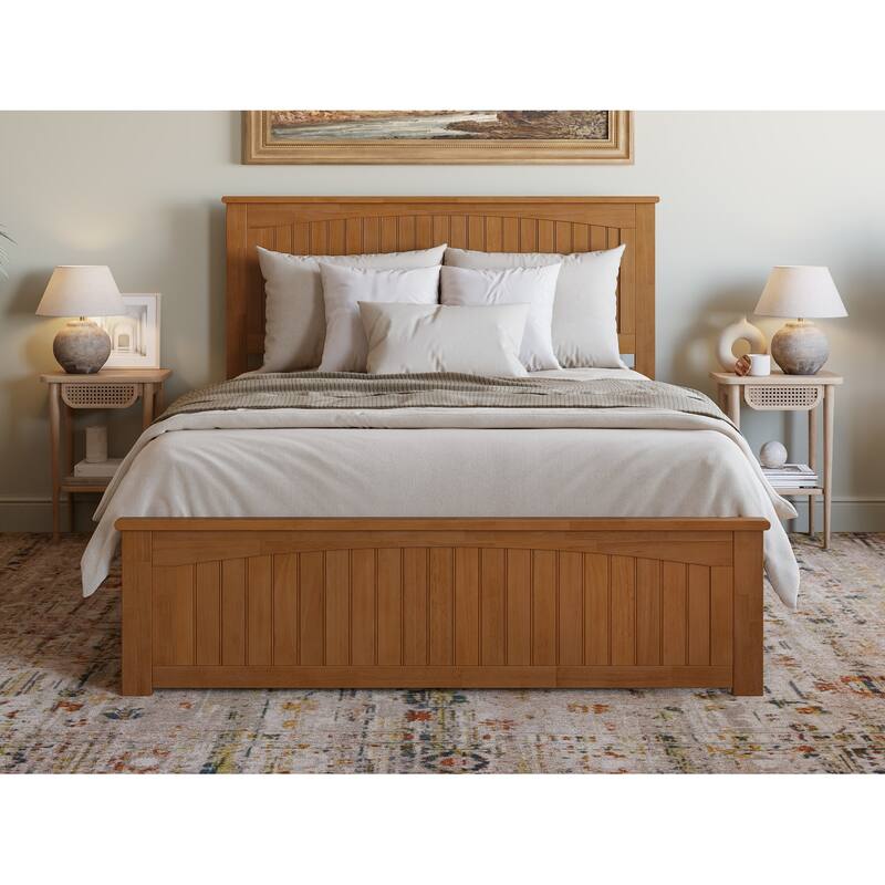 AFI, Nantucket Foundation Bed with Matching Footboard