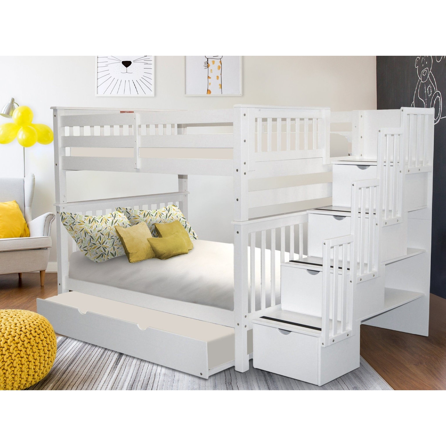Shyann twin over online full bunk bed