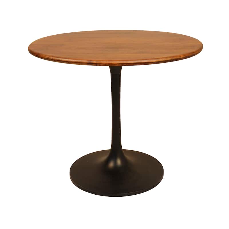 Carolina Living Alden Wood Top 36" Round Dining Table