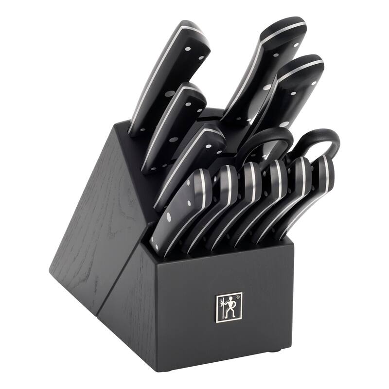 Henckels Noir 13-pc Knife Block Set - Black