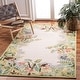 preview thumbnail 5 of 28, SAFAVIEH Handmade Chelsea Danika French Country Wool Rug 2'9" x 4'9" - Beige/Green - Rectangle