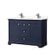 Option Dark Blue, Chrome Trim, Giotto Quartz Top