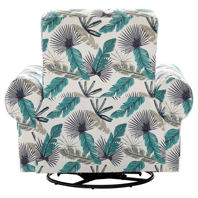 Manual Recliner Sofa Swivel Recliner Rocker Chair with Adjustable Backrest for Living Room, Bedroom, or Nursery