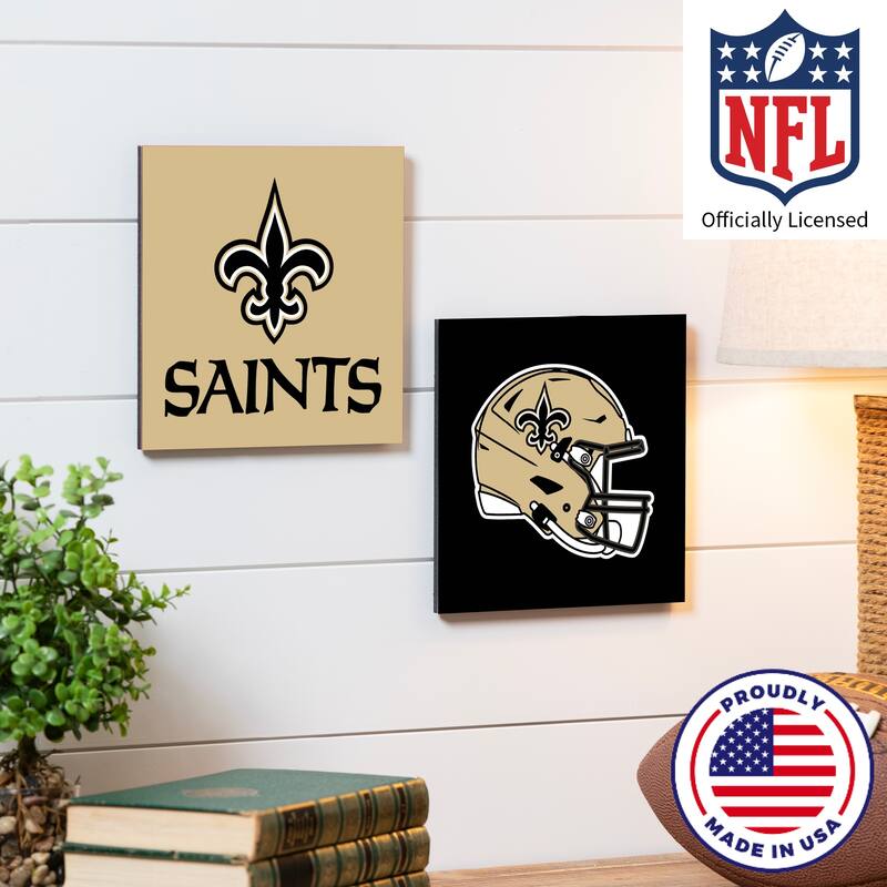 New Orleans Saints Foam Core Wall Decor