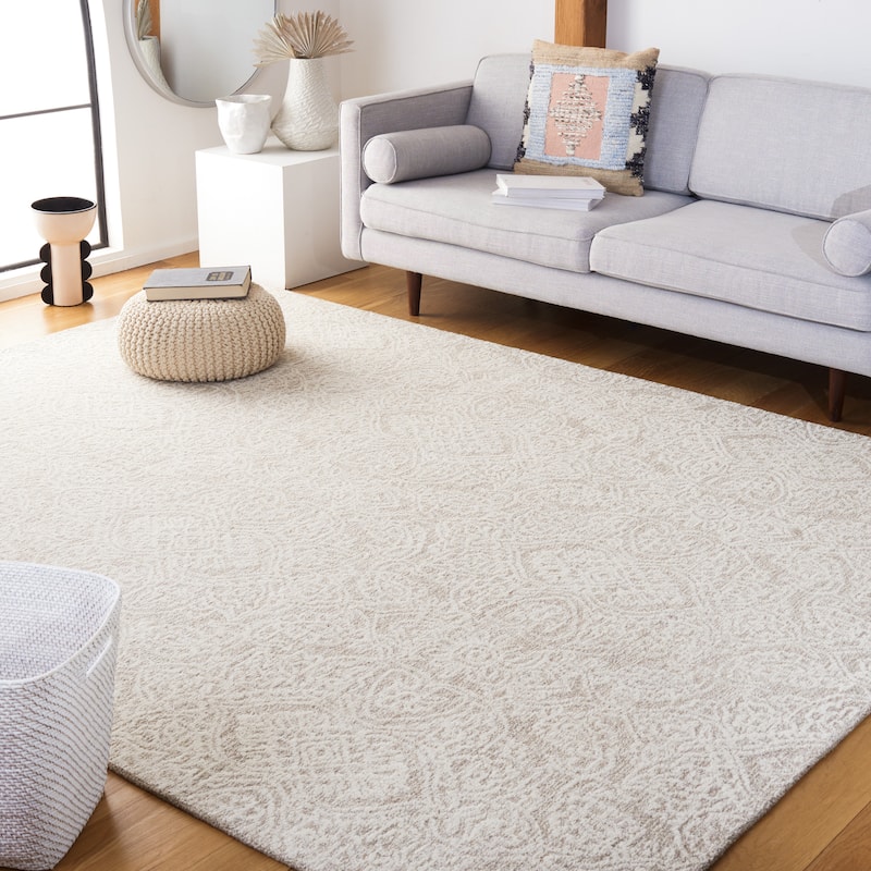 SAFAVIEH Handmade Metro Lorenzina French Country Wool Rug