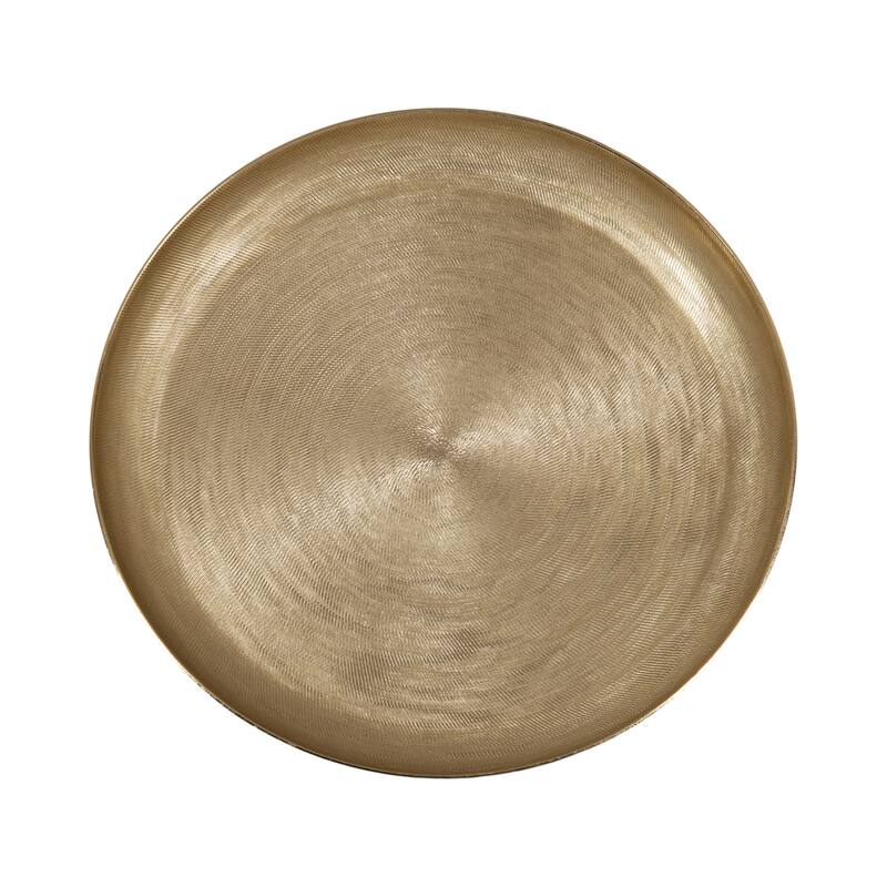 Kate and Laurel Stovring Round Lazy Susan Tray