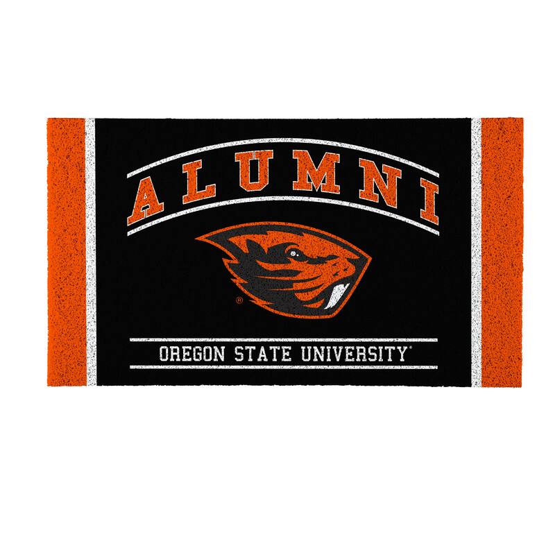 28 in. x 16 in. Oregon State University Alumni Full Color PVC Door Mat
