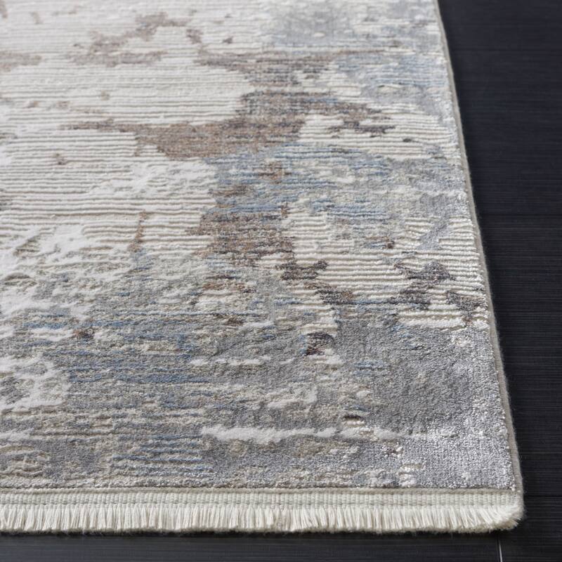 SAFAVIEH Platinum Ama Glam Abstract Rug