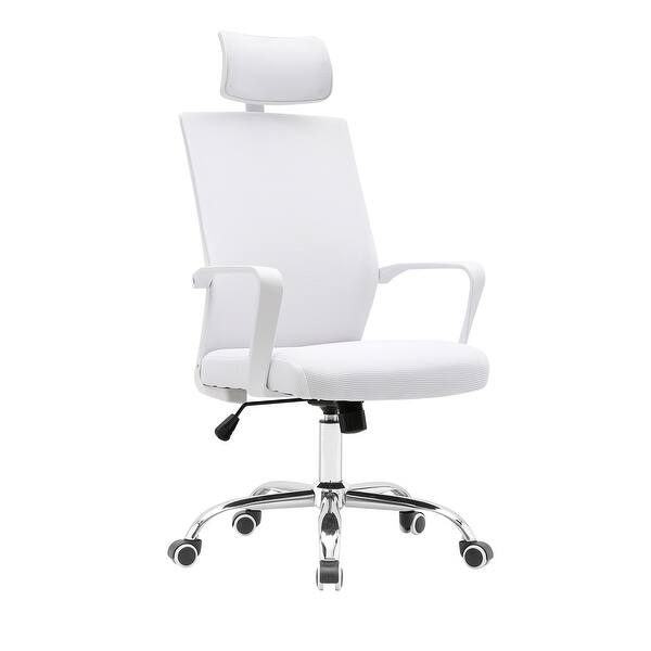 Porthos Home Heath Swivel Office Chair Mesh Back With Head Support Overstock 32634016