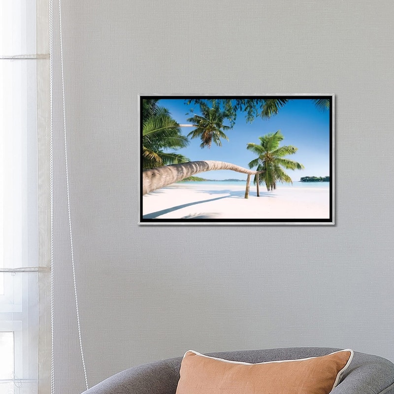 "Palm, Seychelles" by Stefan Hefele Framed