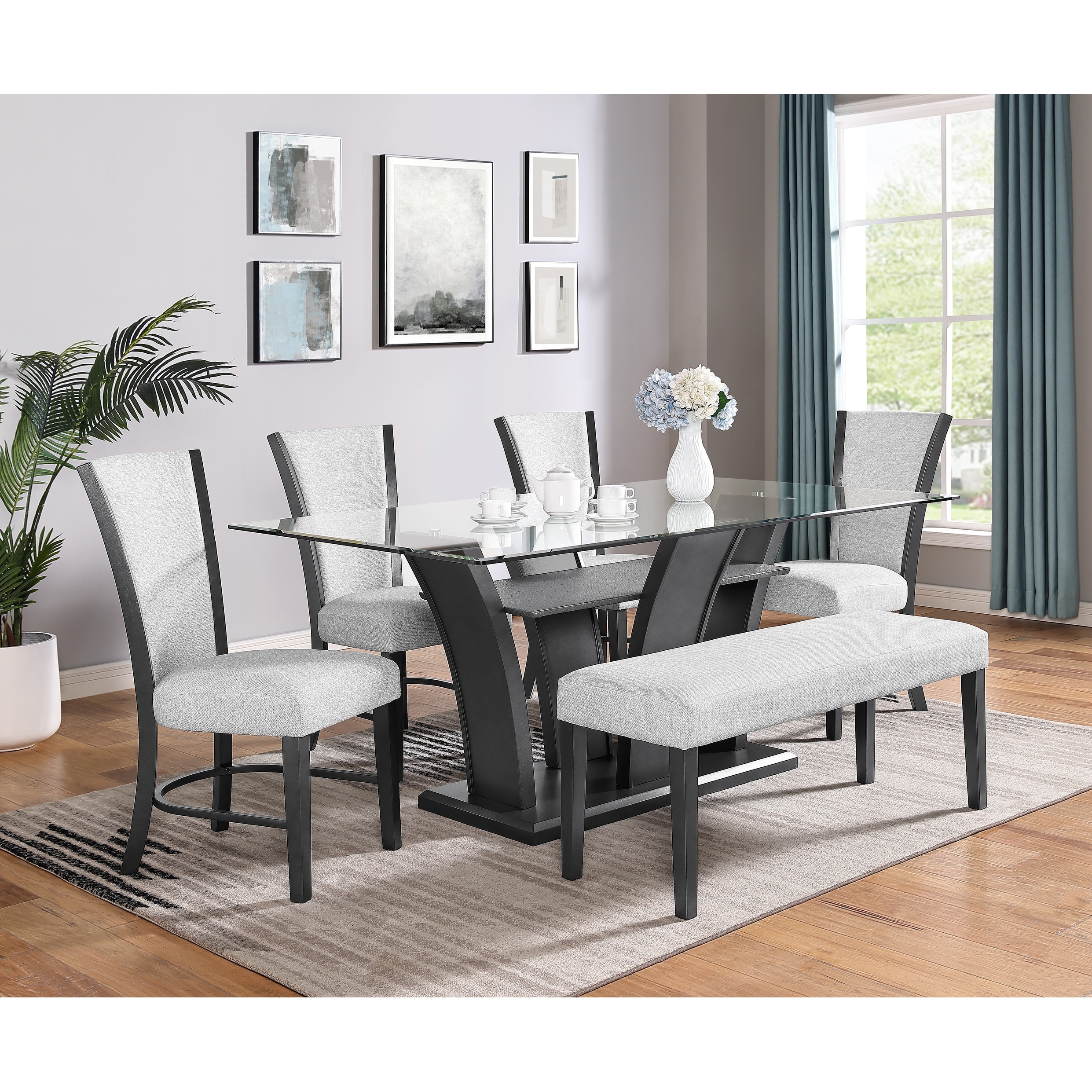Janna 5 shop piece dining set