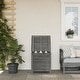 preview thumbnail 9 of 79, vidaXL Patio Storage Box with Lid for Outdoor Garden Furniture Solid Wood Fir 19.7" x 19.3" x 22.2" - Anthracite
