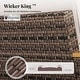 preview thumbnail 5 of 54, 11-Piece Outdoor Wicker Half-Round Furniture Set, Half-Moon Sectional Sofa Set All Weather Rattan Curved Conversation Sets