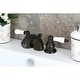 preview thumbnail 5 of 15, Kingston Brass Victorian Mini-Widespread Bathroom Faucet with Pop-Up