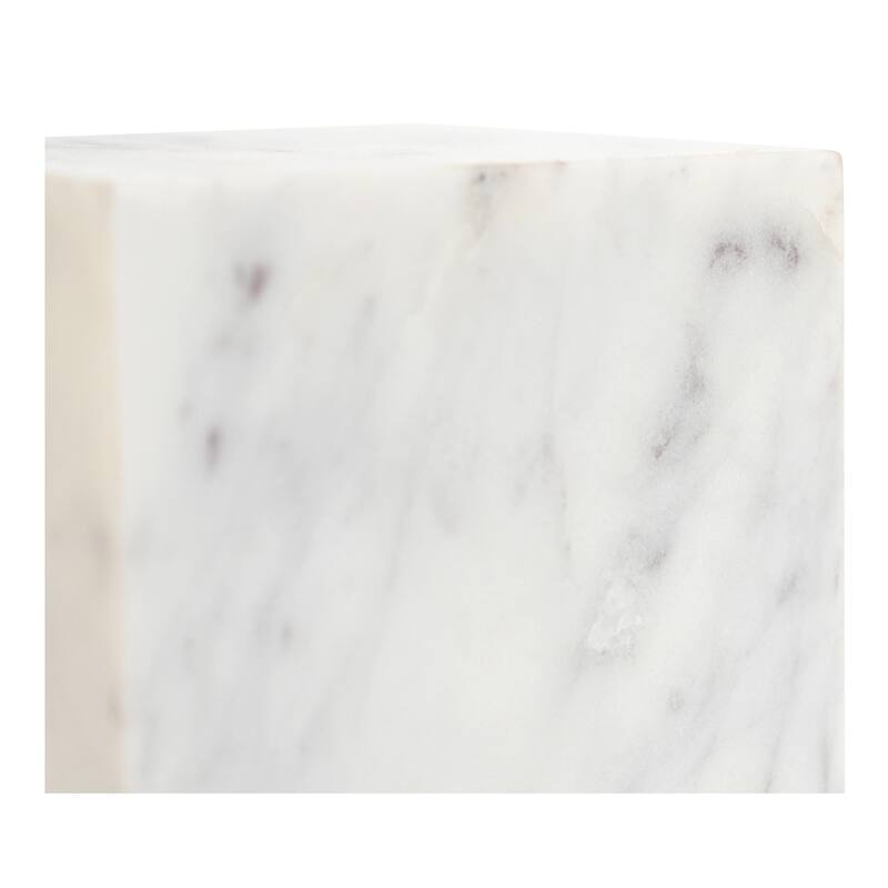 NADAAL STUDIOS Ysabel, Tabletop Accent, Banswara Purple White Marble