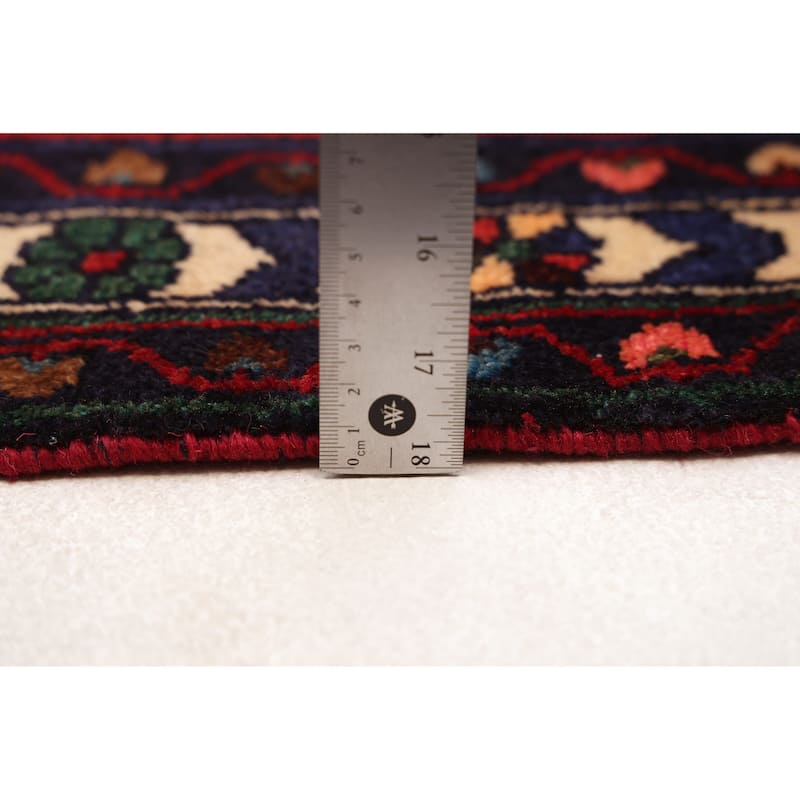 ECARPETGALLERY Hand-knotted Anadol Red Wool Rug - 2'7 x 9'11