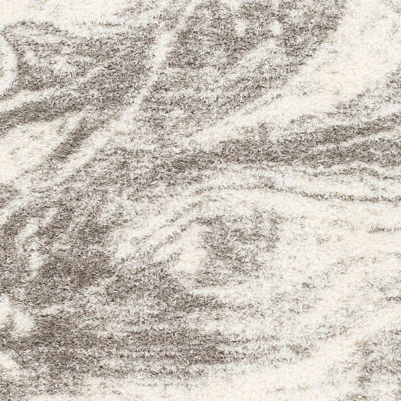 Livabliss Cloudy Abstract Swirl Plush Area Rug