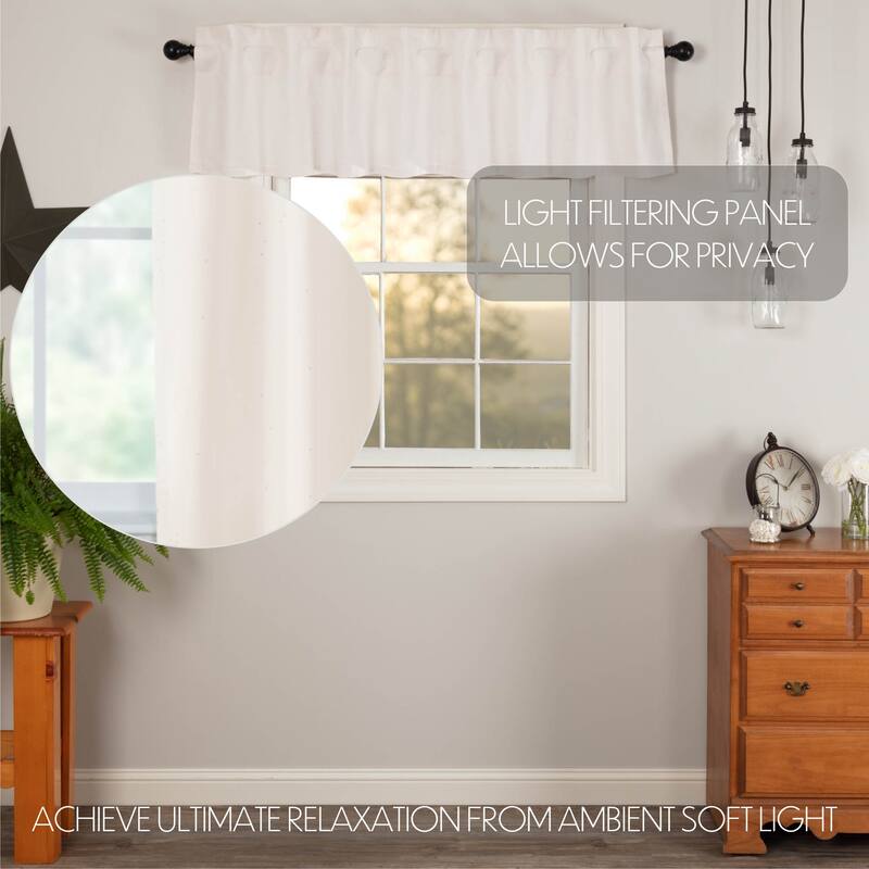 Simple Life Flax Valance - 16x72 - Khaki