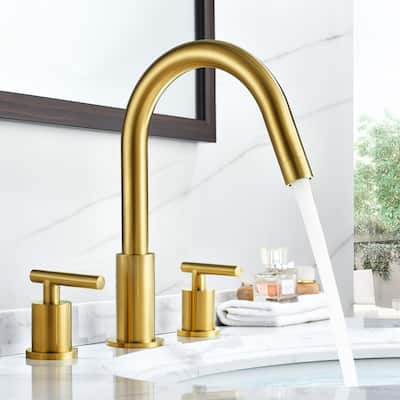 Altair Balen 8. in Widespread 2-Handle Bathroom High-Arc Faucet
