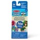 preview thumbnail 2 of 5, Melissa & Doug Sticker WOW Mini Activity Pad with Refill Stickers - Surprise Pack 1, 4 Sets - Multi