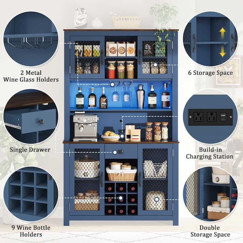 36" Bathroom Vanity with Ceramic Sink Combo, Solid Wood Frame Bathroom Storage Cabinet, Freestanding Vanity Set with 3 Drawers