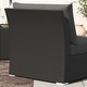 preview thumbnail 40 of 51, Corvus 8-piece Aluminum Wicker Patio Sectional Conversation Set
