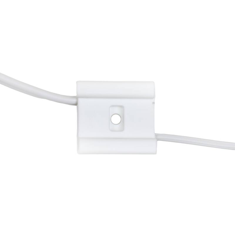 Novelty Lights SPT1 White Bridge Wire Connectors Use For Splicing SPT1 Zip Cord Wire - String Lights